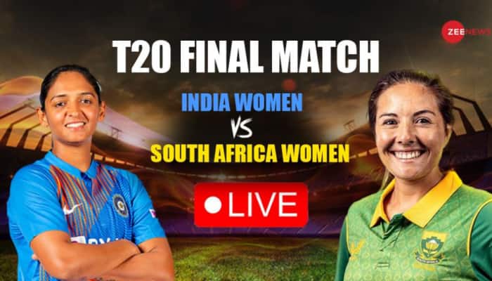 IND: 43-2 (10) | SA-W vs IND-W, Final T20 LIVE: Kaur, Deol Rebuild Innings 