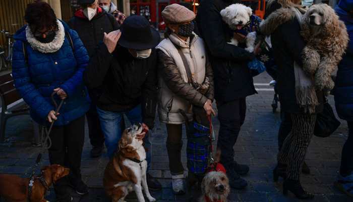 Viral Video: Thousands in Spain Gather at Church to get Their Pets Blessed; Know why