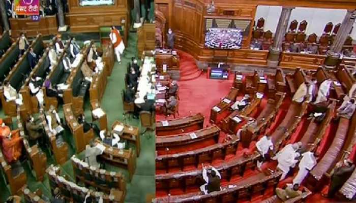 Budget Session: Amid Ruckus on Adani row, Both Houses of Parliament Adjourned