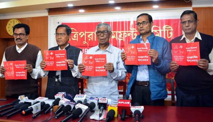 Tripura Election 2023: Left Promises 2.5 Lakh Jobs, Old Pension Scheme, Dearness Allowance, Social Pension to Counter BJP