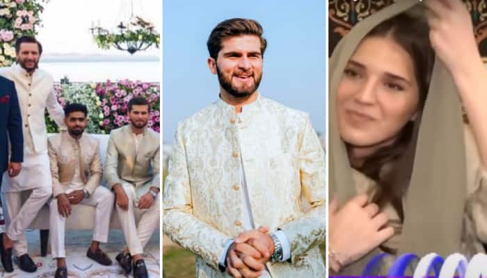 Shaheen Marries Shahid Afridi's Daughter Ansha, Check Weddings PICS Here