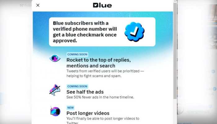Twitter Blue: Microblogging&#039;s Montly Paid Subscription Plan for Blue Tick Verification to be Launched in India Very Soon