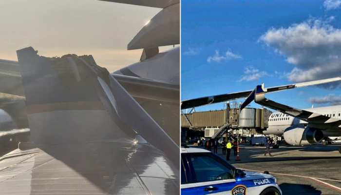 Wings of Two United Airlines Plane Collide at Newark Airport, Pics Surface