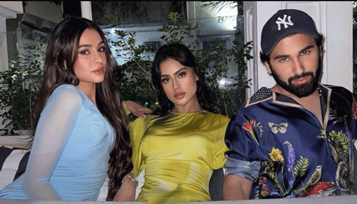 Ajay Devgn's Daughter Nysa Devgn Turns up Mercury in Sexy Of-Shoulder Golden Dress, Parties With Orry