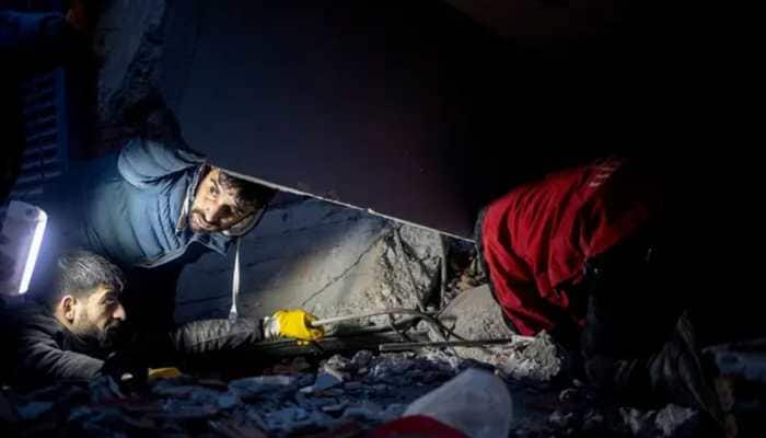 Many Trapped Under Debris