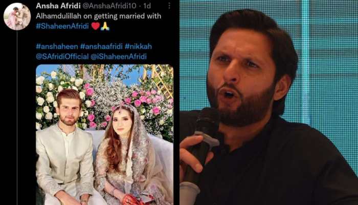 Shahid Afridi Flags Daughter Ansha Afridi&#039;s Fake Account on Twitter, says his Daughters are not on Social Media
