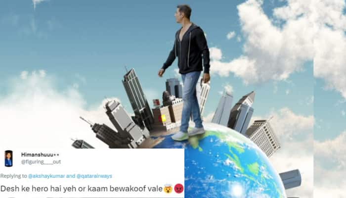 Akshay Kumar Trolled for Walking on India's map in his new Promo Video