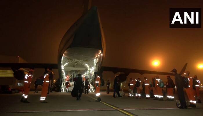 India Dispatches First Consignment of Earthquake Relief Material to Turkey