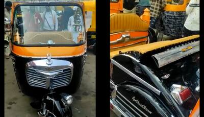 'Amrit Vahan': Internet Reacts to Viral Video of Autorickshaw Designed Like Luxury car 