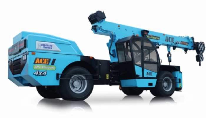 ACE Launches India&#039;s First Electric Crane With 180 Tonnes Lifting Capacity
