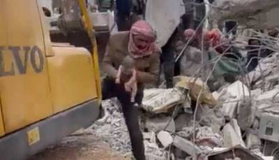 Turkey-Syria Earthquake: Newborn Baby Miraculously Survives Deadly Quake, Was Stuck Under Rubble - Video