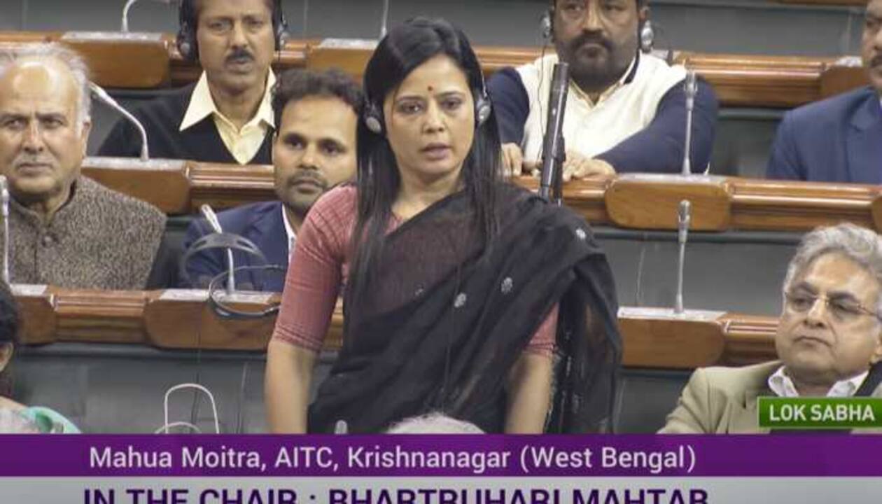 Mahua Moitra speech: TMC MP Mahua Moitra hurls abuses in Lok Sabha; BJP  moves privilege motion - The Economic Times Video