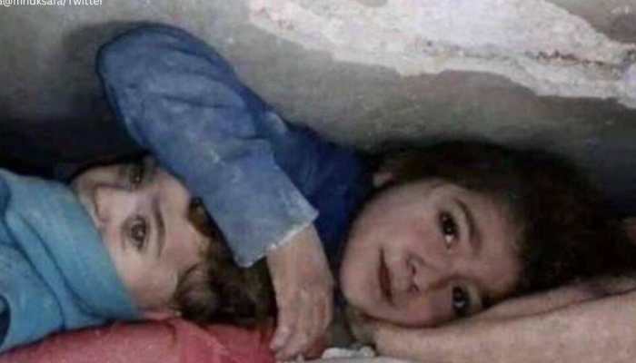 WATCH: 7-Year-old Syrian Girl Protects Younger Brother Under Rubble; Moving Video Melts Millions of Hearts Online