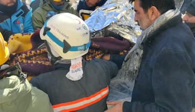 WATCH: India's NDRF Rescues 6-Year-Old Girl From Debris in Earthquake-Hit Turkey; Amit Shah Says 'Proud'