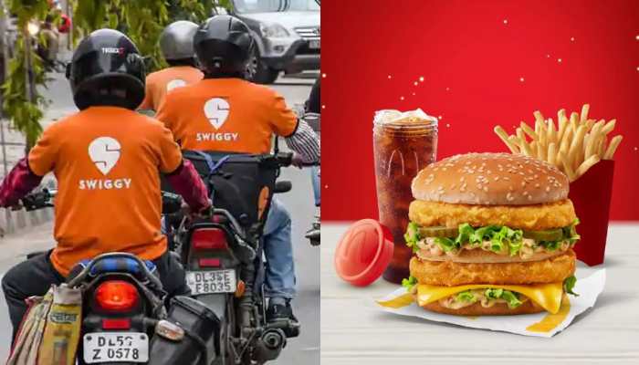 Unbelievable! Man Gets Swiggy Order From McDonald&#039;s in 10 Seconds in Bengaluru - Watch Viral Video