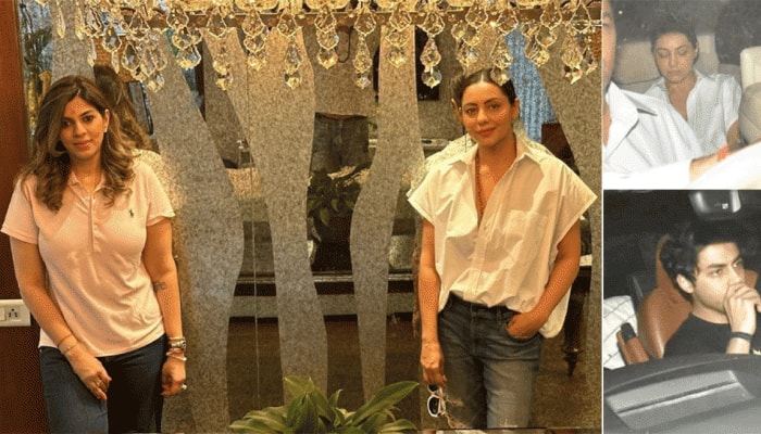 Shah Rukh Khan-Gauri Khan Visit Manager Pooja Dadlani's New House With Son Aryan Khan, Check Inside Pics of Residence