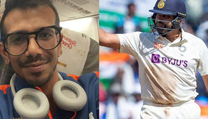&#039;You Beauty&#039;: Yuzvendra Chahal&#039;s Funny Reaction to Rohit Sharma&#039;s ton in 1st IND vs AUS Test is a Must-See - Check PIC