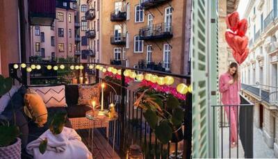 Valentine's Day 2023: Romantic Balcony Décor Ideas For a Cosy Valentine's Day Surprise- Tips by Designer