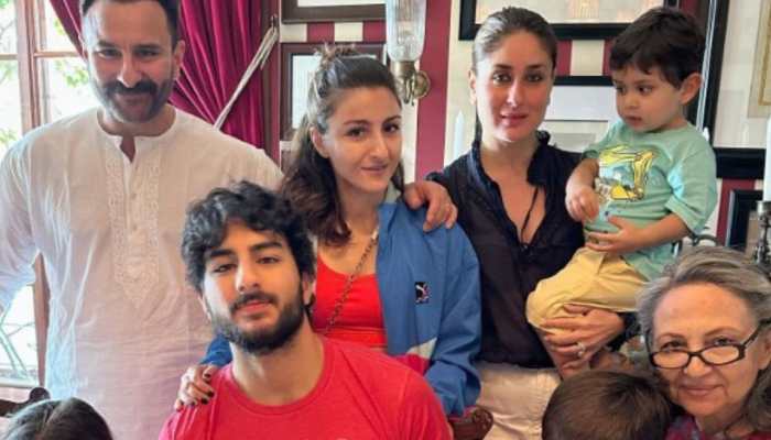 Soha Ali Khan Shares Fam-Jam Pic With Saif Ali Khan, Kareena Kapoor and Little Munchkins 