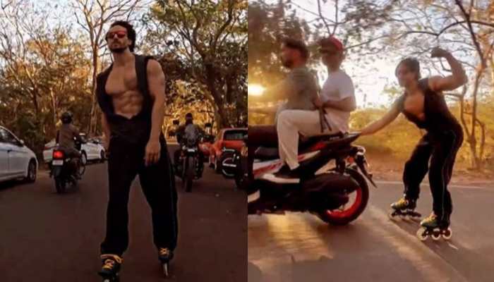 Tiger Shroff Reaches ‘Bade Miyan Chote Miyan’ Sets in Full Action Avatar- Watch 