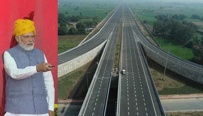 Delhi-Mumbai Expressway: PM Narendra Modi Inaugurates 246 KM Stretch in Rajasthan's Dausa