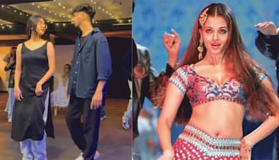 Watch: Dancer-duo Grabs Eyeballs With Jaw-Dropping Moves to Aishwarya Rai Bachchan's Kajra Re in Viral Video 