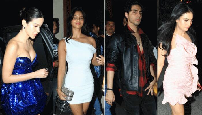 Nysa Devgan Parties With Suhana Khan, Aryan Khan at Post Mumbai Restaurant, Rumoured Couple Ananya Panday-Aditya Roy Kapur Also Spotted, See Pics
