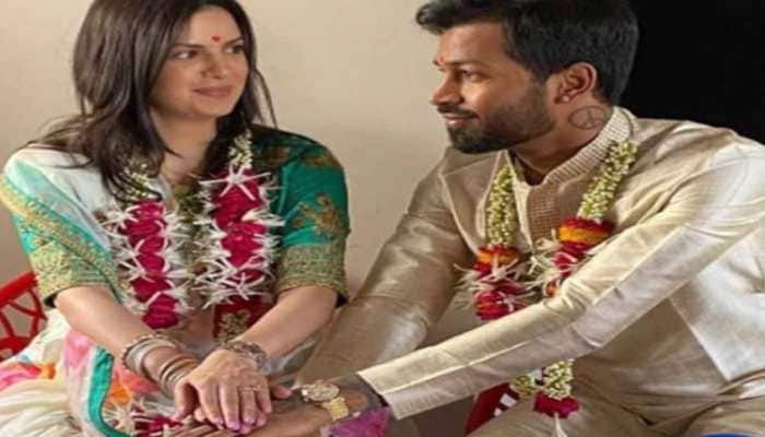 Hardik Pandya and Natasha Stankovic Arrive with son in Udaipur for  Valentine's Day Wedding | Cricket News | Zee News