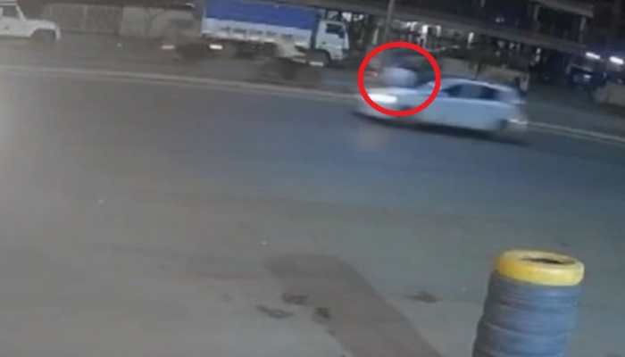 Cop Dragged on Car Bonnet for Over 1 Km in Maharashtra&#039;s Palghar - Watch