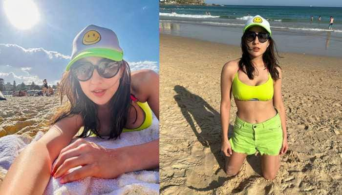 Sara Ali Khan Oozes Oomph in Neon Bralette and Shorts on Beach, Shares her Australia Photo Dump