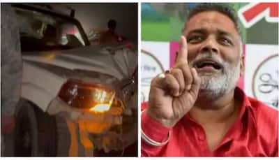 Pappu Yadav's Carcade Meets With Accident in Bihar, two JAP Leaders Injured