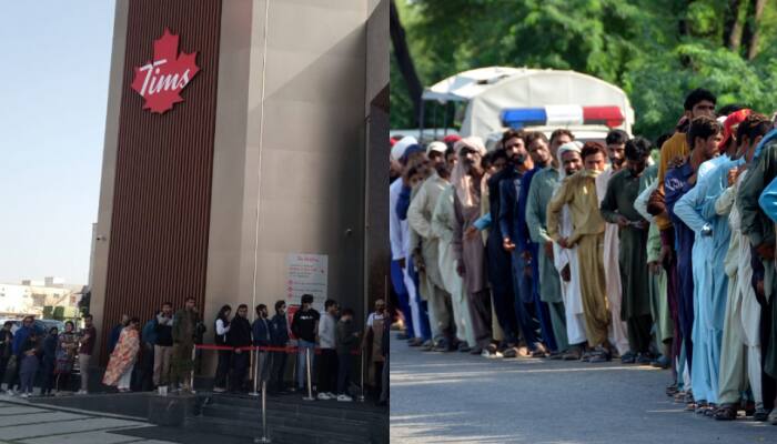 Pakistan Economic Crisis: Long Queues Seen at new Tim Hortons Store in Lahore; Twitter Reacts