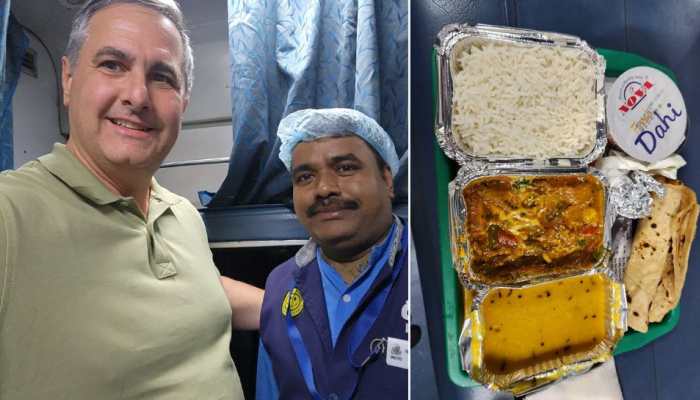 'Very Impressed': Sociologist Salvatore Babones Praises Indian Railways for Food on Rajdhani Express