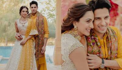 Kiara, Sidharth Share PICS From Pre-Wedding Ceremony, Couple Looks Stunning in Haldi-Themed Outfits