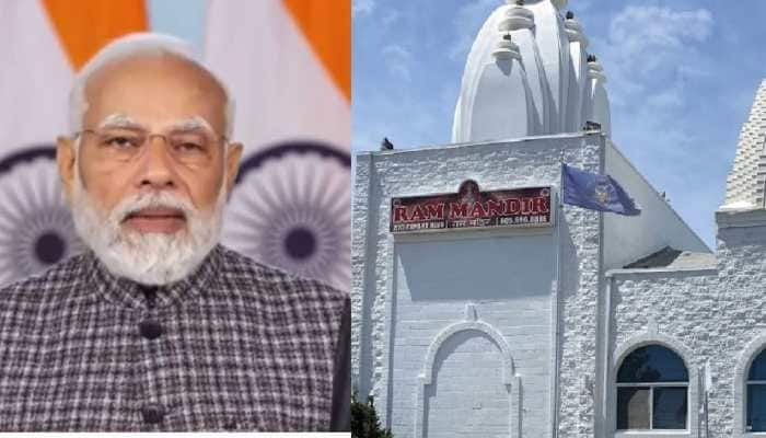 Canada Hindu Temple Attack: Ram Temple Defaced With Anti-Modi Slogans in Mississauga; India Demands Action | World News | Zee News