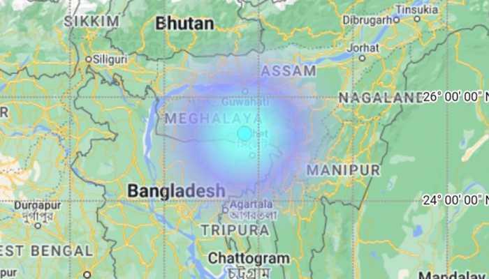 Earthquake in Meghalaya: 3.9 Magnitude Quake Hits East Khasi Hills Region