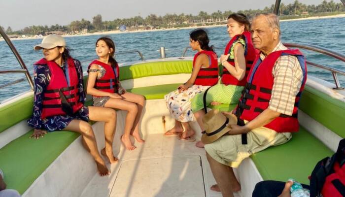 Rishi Sunak&#039;s Wife Akshata, her Parents Narayan Murthy, Sudha Spotted Holidaying in Goa; Pics go Viral