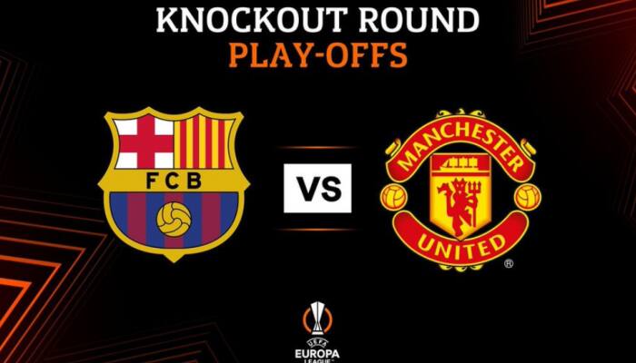 FC Barcelona vs Manchester United UEFA Europa League Livestreaming details:  When and where to watch BAR vs MUN in India? | Football News | Zee News