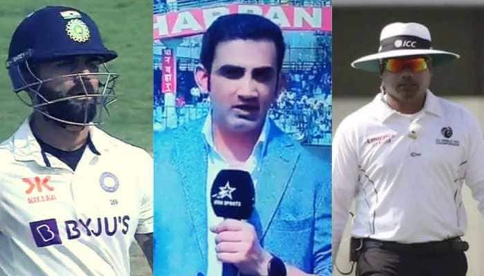 Nitin Menon > Virat Kohli: Twitter Reacts as Gautam Gambhir Backs on Field Umpire after Controversial Dismissal