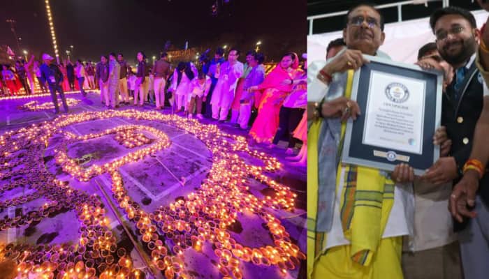 Maha Shivaratri: Ujjain Breaks Ayodhya&#039;s Guinness World Record, Lights Over 18 Lakh Diyas