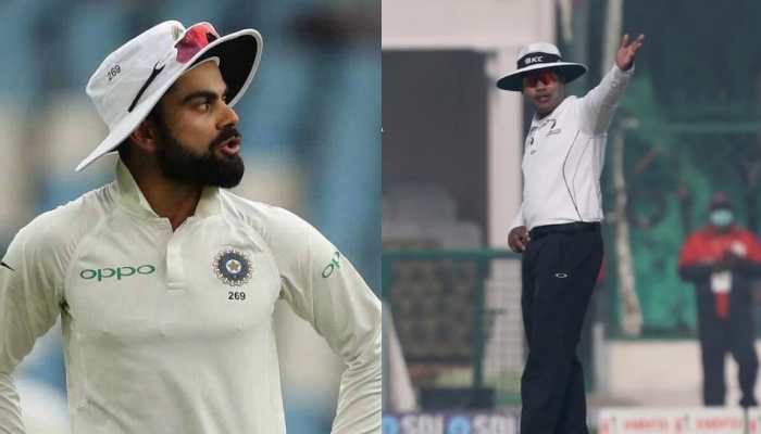 Watch: Virat Kohli Confronts Nitin Menon while Fielding - Video Goes Viral