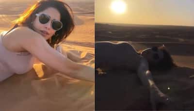 Nushrratt Bharuccha Sizzles in Sand in an Exotic Desert- Watch 