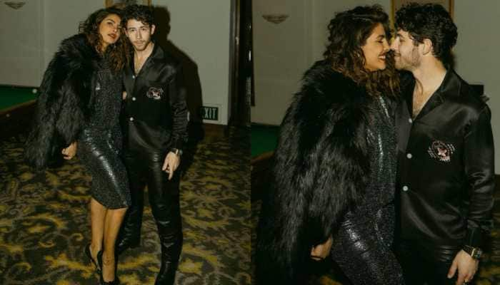 Priyanka Chopra, Nick Jonas Look Stunning in Twinning Outfits, Actress Dances her Heart out at Husband&#039;s Concert