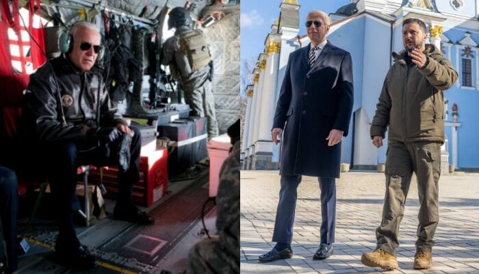 From a 4:15 AM Flight to 10-Hour Train Journey, Here's how Biden's Surprise Trip to war-hit Ukraine was Planned