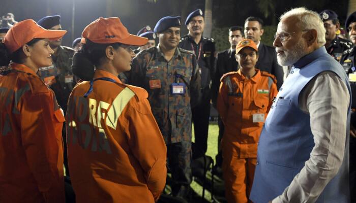 &#039;Wherever we Reach With Tiranga...&#039;: PM Modi Lauds NDRF&#039;s Work in Earthquake-Hit Turkey, Syria