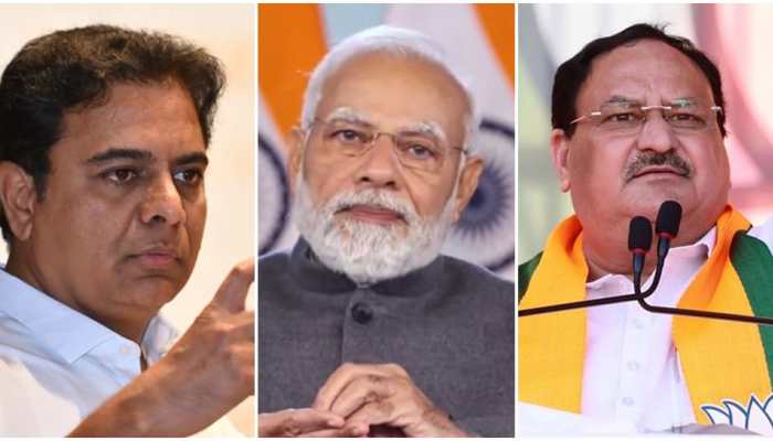 'Can't Even Resolve Belagavi Dispute...': Telangana Minister KTR's Swipe at Nadda Over 'Modi Stopped Russia-Ukraine War' Remark