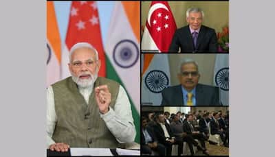 PM Modi, Singapore Counterpart Attend Virtual Launch Event of UPI-PayNow Linkage Between two Countries