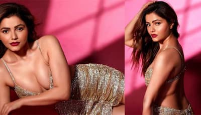 Rubina Dilaik Takes Internet by Storm in Blingy Gold Dress, Gets Bold And Sensuous, See Pics