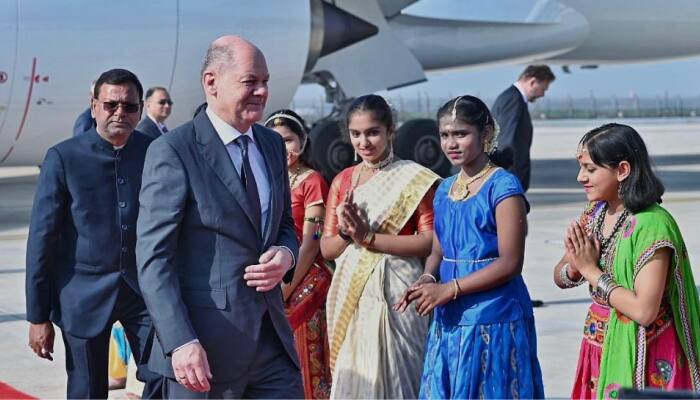 German Chancellor Arrives In India, Says 'We Already Have Very Good Relations'