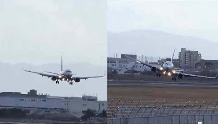 WATCH: Scary Moments As Pilot Lands Boeing 737 Beating Severe Crosswind